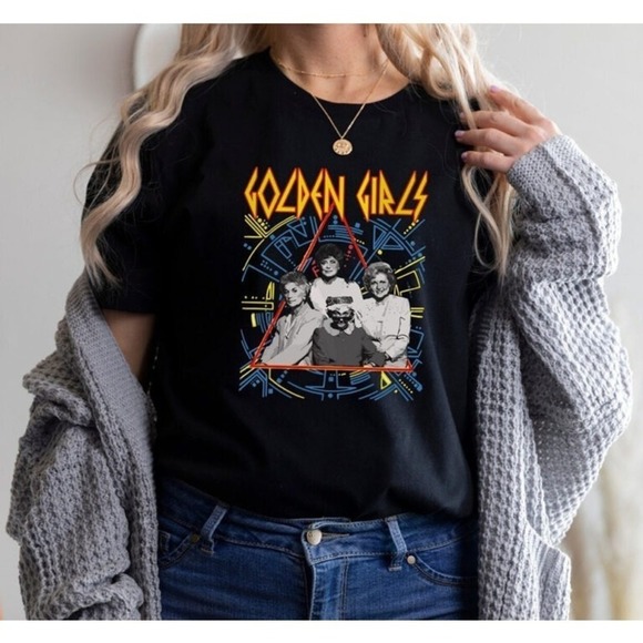 Other - Def Leppard Golden Girls Shirt Music Tv Crossover Tv Show Shirt